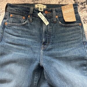 NWT Madewell perfect vintage slim straight jean